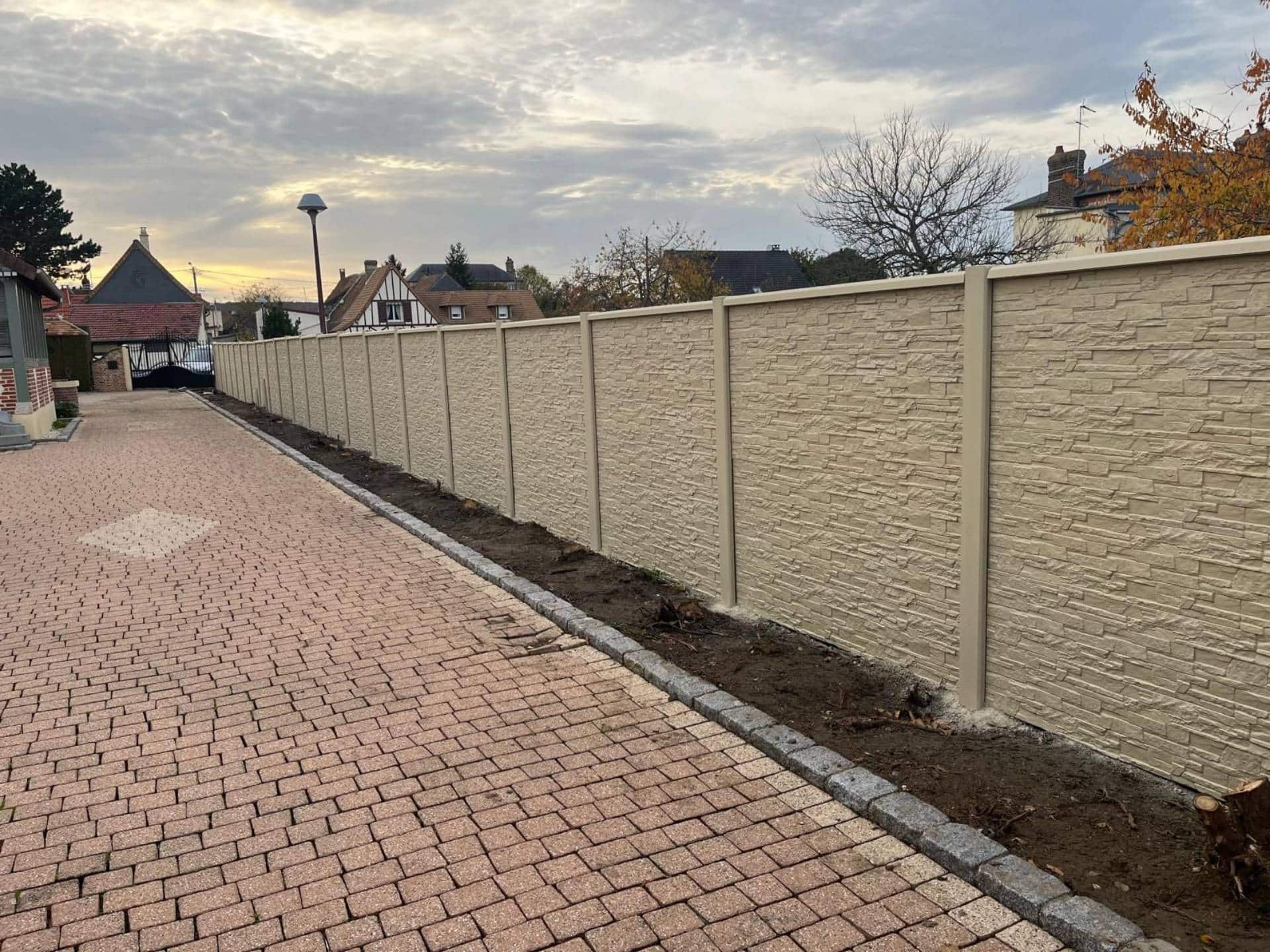 Vente de clôture panneaux décoratifs à Falaise