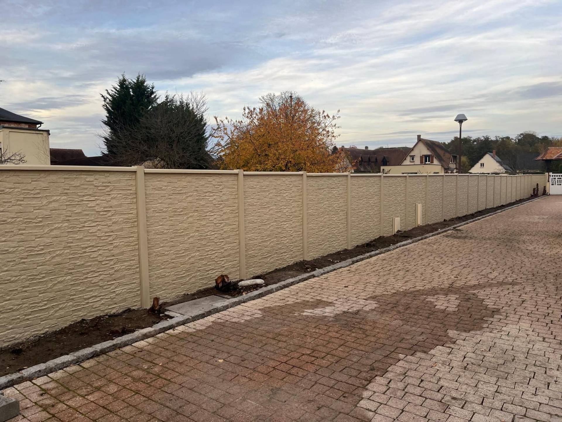 Fournisseur de clôture panneau béton à Bayeux