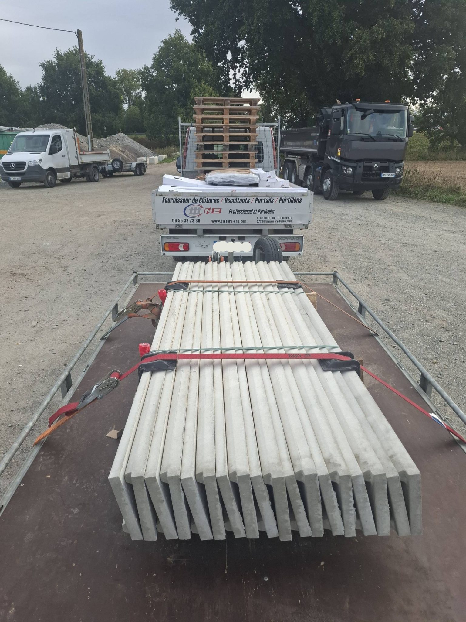 Fournisseur de poteaux béton à Honfleur
