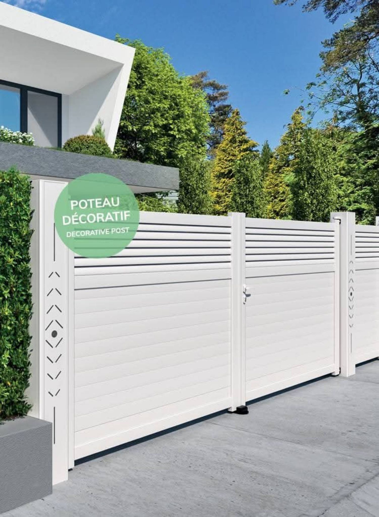 Fournisseur de portail aluminium à Honfleur