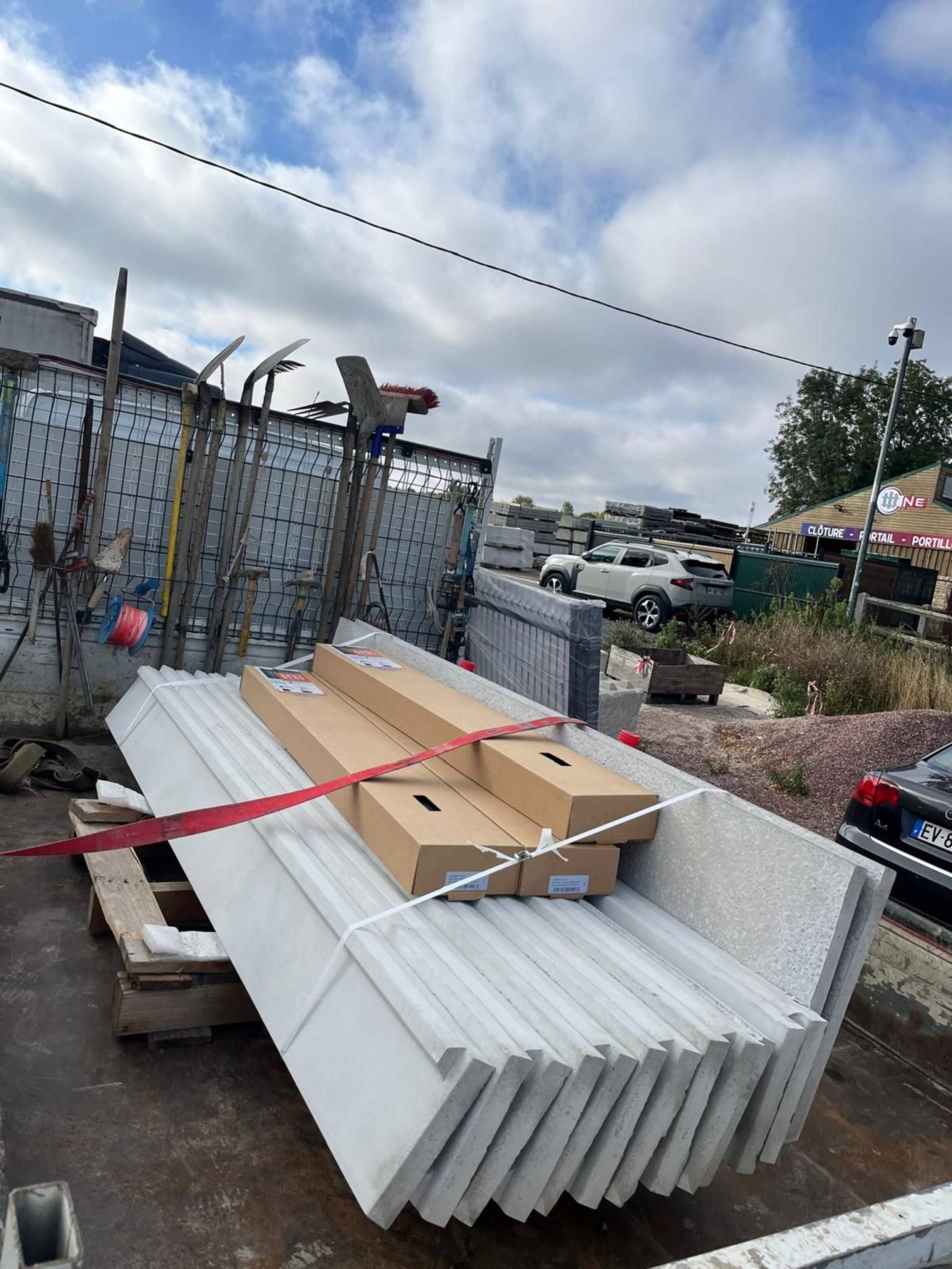 Vente d'éléments béton préfabriqués à Mouen