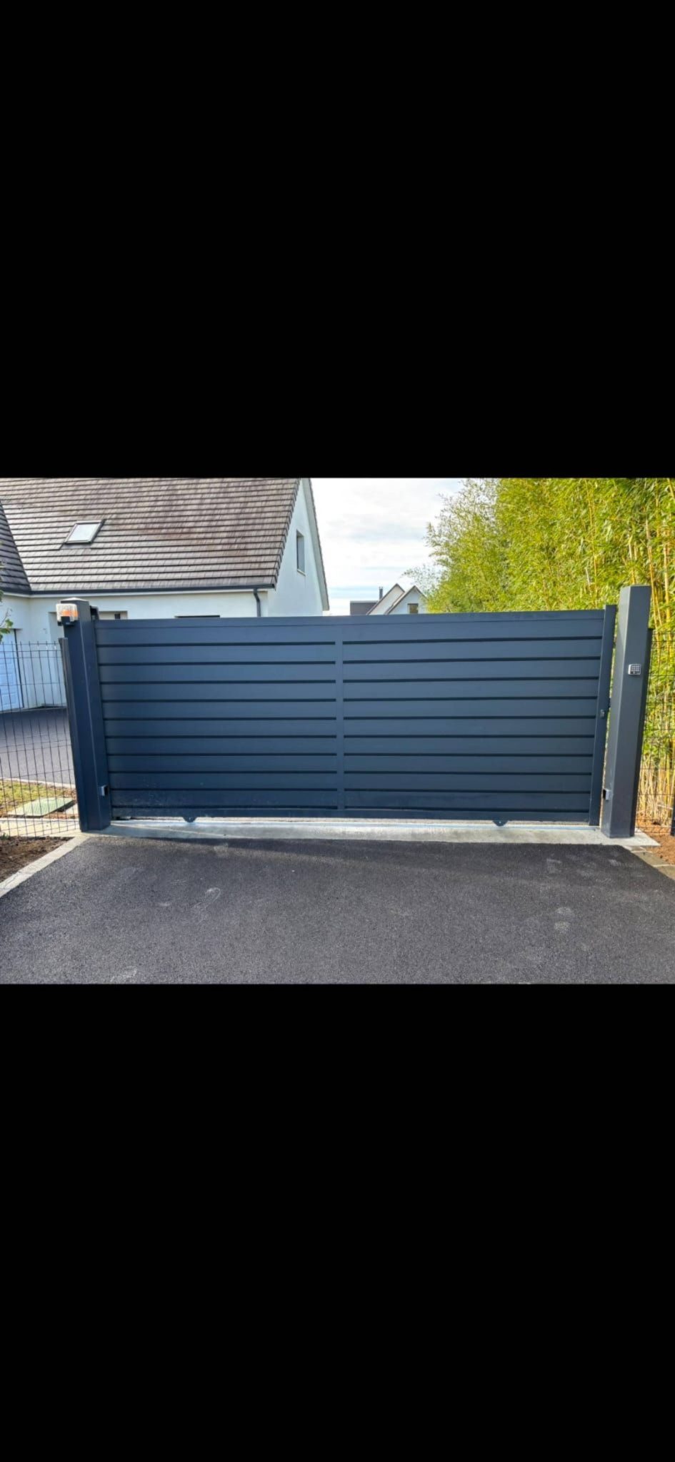 Vente de portail coulissant aluminium à Troarn